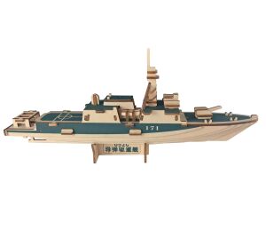Woodcraft  Hölzernes 3D Puzzle Zerstörer 052C